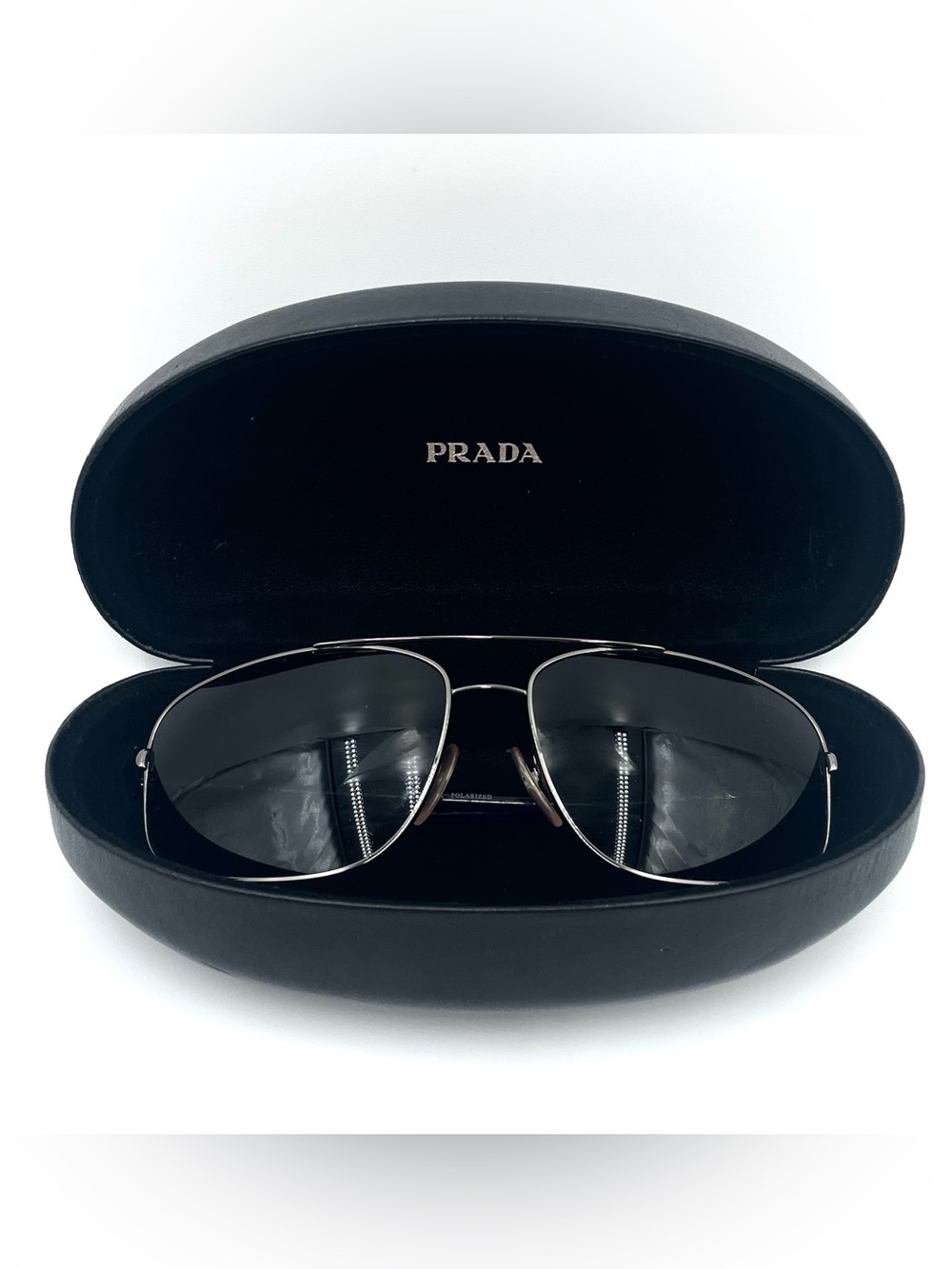 Prada Aviator Polarized Sunglasses Style SPR52M